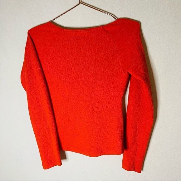 NWOT Anthropologie Maeve Red Crepe Sweetheart Top Small - Picture 8 of 8